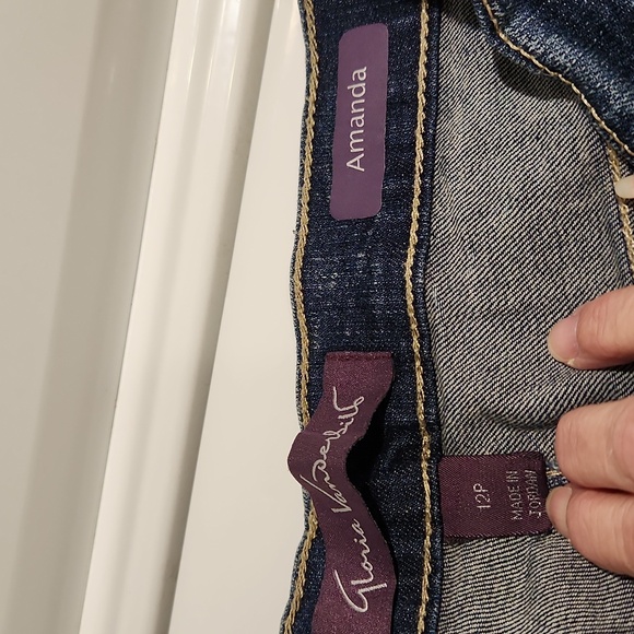 Gloria Vanderbilt Amanda Jeans size 12 - Picture 3 of 4